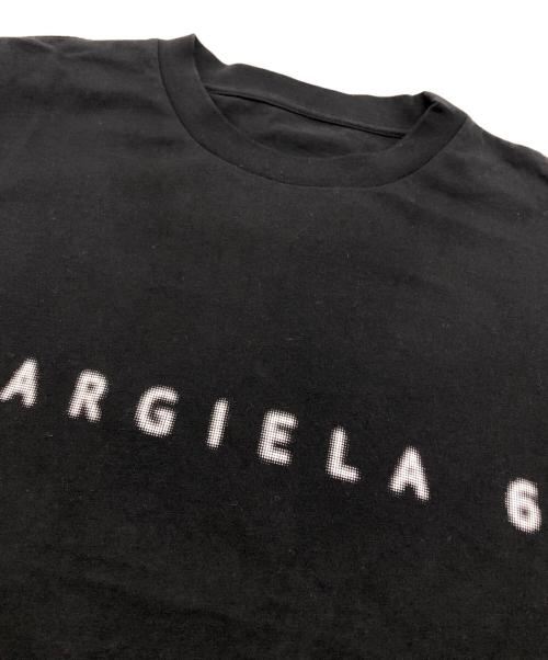 MM6 Maison Margiela（エムエムシックスメゾンマルジェラ）MM6 Maison Margiela (エムエムシックス メゾンマルジェラ) 半袖Tシャツ ブラック サイズ:Lの古着・服飾アイテム