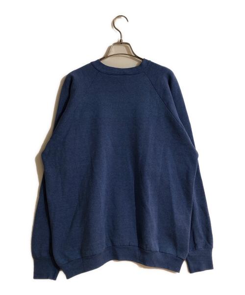 FRUIT OF THE LOOM（フルーツオブザルーム）FRUIT OF THE LOOM (フルーツオブザルーム) ラグランスウェット ブルー サイズ:XLの古着・服飾アイテム