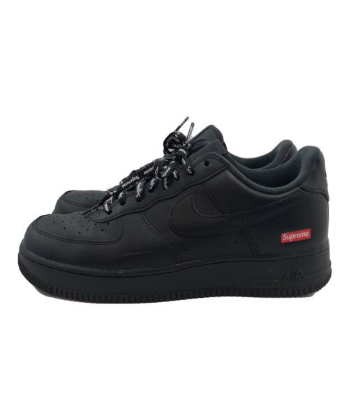 NIKE（ナイキ）NIKE (ナイキ) SUPREME (シュプリーム) AIR FORCE 1 LOW/エアフォース1ロー ブラック サイズ:26cmの古着・服飾アイテム
