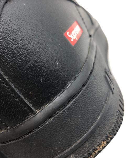 NIKE（ナイキ）NIKE (ナイキ) SUPREME (シュプリーム) AIR FORCE 1 LOW/エアフォース1ロー ブラック サイズ:26cmの古着・服飾アイテム