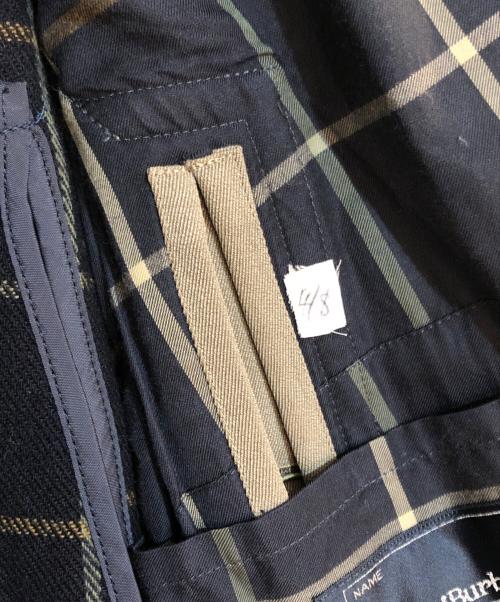 Burberry's（バーバリーズ）Burberry's (バーバリーズ) STORM SYSTEM レザー切替ステンカラーコート ベージュ サイズ:不明の古着・服飾アイテム