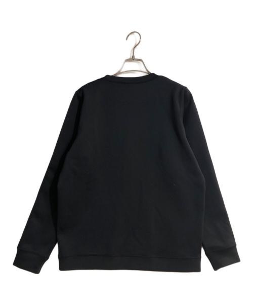 BRIEFING（ブリーフィング）BRIEFING (ブリーフィング) SIDE LINE CREW NECK/サイドラインクルーネック ブラック サイズ:Lの古着・服飾アイテム