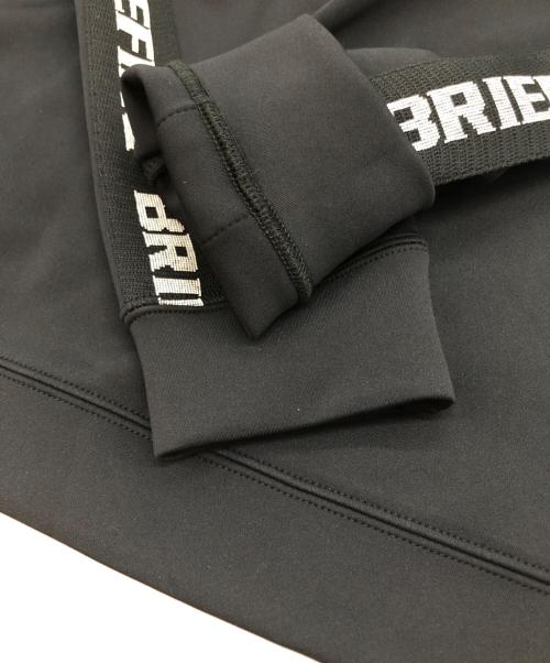 BRIEFING（ブリーフィング）BRIEFING (ブリーフィング) SIDE LINE CREW NECK/サイドラインクルーネック ブラック サイズ:Lの古着・服飾アイテム
