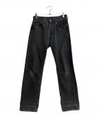 LEVI'Sリーバイス）の古着「後染めブラック 501デニムパンツ」｜ブラック