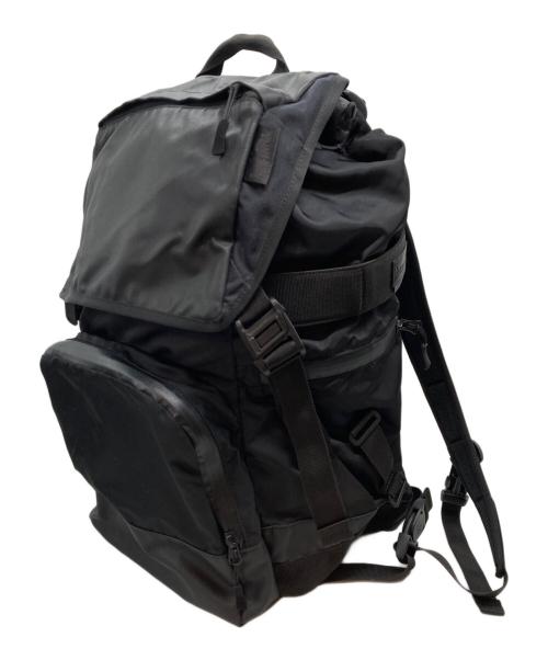 BAGJACK（バッグジャック）Bagjack (バッグジャック) フラップバックパック ブラックの古着・服飾アイテム