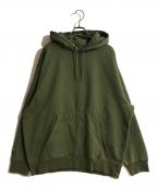 SUPREME×NIKEシュプリーム×ナイキ）の古着「Hooded Sweatshirt/フーデッドスウェットシャツ」｜グリーン