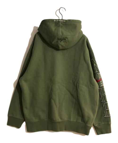 SUPREME（シュプリーム）SUPREME (シュプリーム) NIKE (ナイキ) Hooded Sweatshirt/フーデッドスウェットシャツ グリーン サイズ:L 未使用品の古着・服飾アイテム