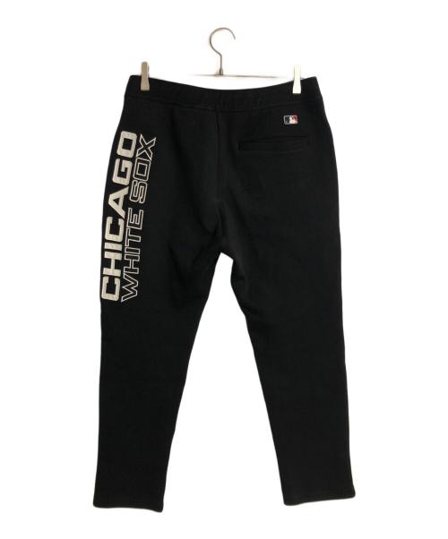F.C.R.B.（エフシーレアルブリストル）F.C.R.B. (エフシーレアルブリストル) MLB TOUR FLAT HEM TRAINING PANTS/MLBツアーフラットヘムトレーニングパンツ ブラック サイズ:Mの古着・服飾アイテム