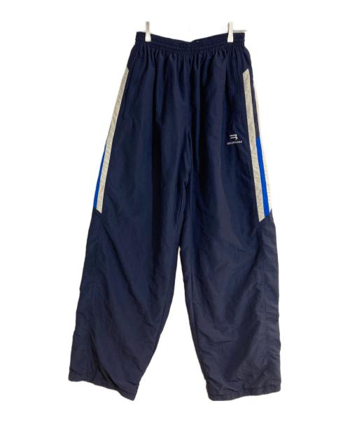 BALENCIAGA（バレンシアガ）BALENCIAGA (バレンシアガ) 3B TRACK PANTS ネイビー サイズ:34の古着・服飾アイテム