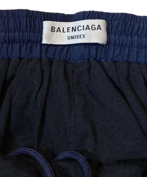 BALENCIAGA（バレンシアガ）BALENCIAGA (バレンシアガ) 3B TRACK PANTS ネイビー サイズ:34の古着・服飾アイテム