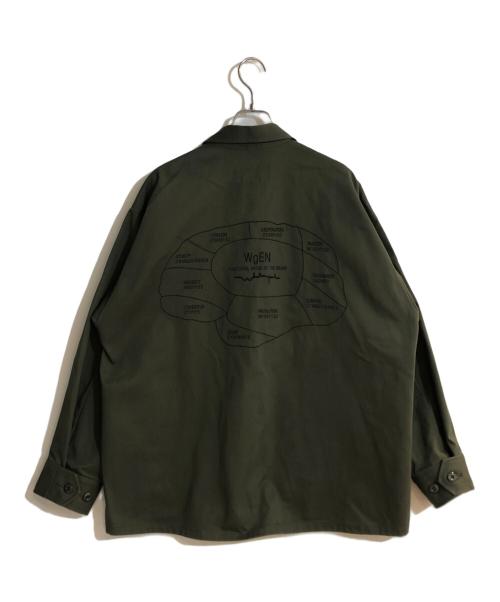 WTAPS（ダブルタップス）WTAPS (ダブルタップス) JUNGLE LS COTTON TWILL ジャングル コットンツイル カーキ サイズ:02の古着・服飾アイテム