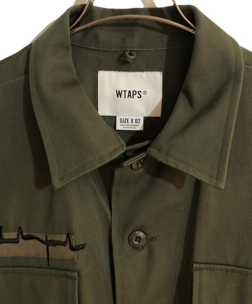 WTAPS（ダブルタップス）WTAPS (ダブルタップス) JUNGLE LS COTTON TWILL ジャングル コットンツイル カーキ サイズ:02の古着・服飾アイテム