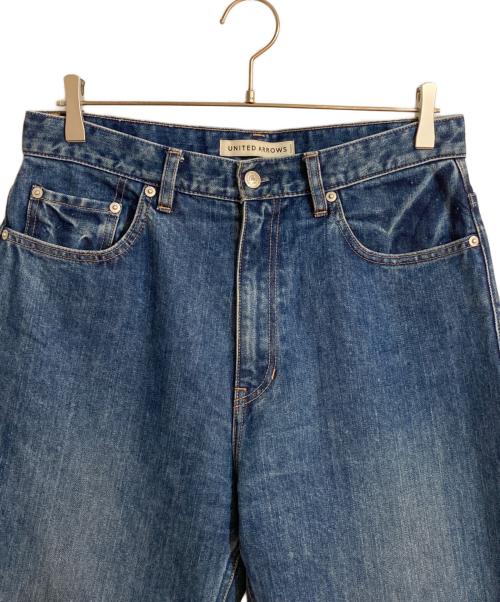 UNITED ARROWS TOKYO（ユナイテッドアローズトウキョウ）UNITED ARROWS TOKYO (ユナイテッドアローズトウキョウ) セルビッチデニムパンツ「SLOW &」 ブルー サイズ:Mの古着・服飾アイテム