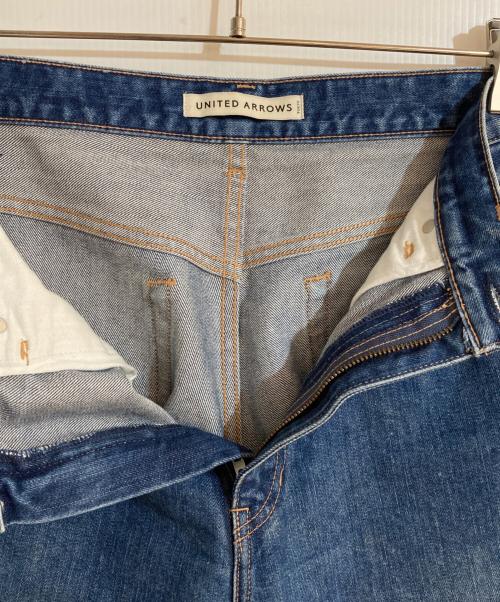 UNITED ARROWS TOKYO（ユナイテッドアローズトウキョウ）UNITED ARROWS TOKYO (ユナイテッドアローズトウキョウ) セルビッチデニムパンツ「SLOW &」 ブルー サイズ:Mの古着・服飾アイテム