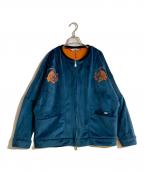 rehacerレアセル）の古着「ブルゾン」｜ブルー