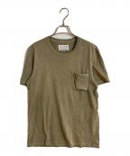 Maison Margielaメゾンマルジェラ）の古着「シガーポケットTEE」｜オリーブ
