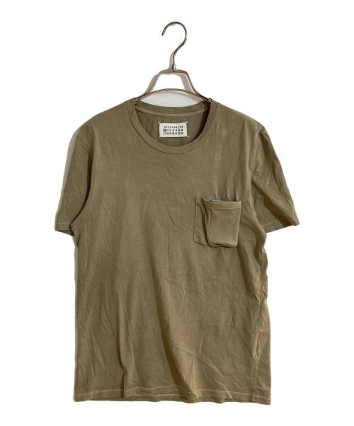 Maison Margiela（メゾンマルジェラ）Maison Margiela (メゾンマルジェラ) シガーポケットTEE オリーブ サイズ:46の古着・服飾アイテム