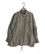 JOURNAL STANDARDジャーナルスタンダード）の古着「ウーリッシュツイルドロストシャツ」｜グレー
