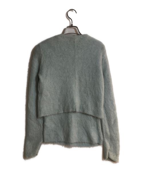 CELFORD（セルフォード）CELFORD (セルフォード) アンサンブルモヘアカーディガン グリーン サイズ:不明の古着・服飾アイテム