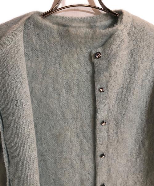 CELFORD（セルフォード）CELFORD (セルフォード) アンサンブルモヘアカーディガン グリーン サイズ:不明の古着・服飾アイテム