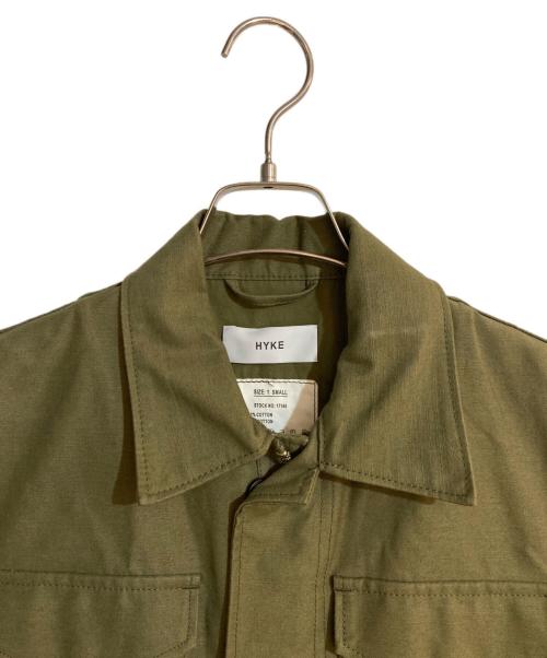 HYKE（ハイク）HYKE (ハイク) M-51 TYPE SLEEVELESS FIELD JACKET オリーブ サイズ:1 smallの古着・服飾アイテム