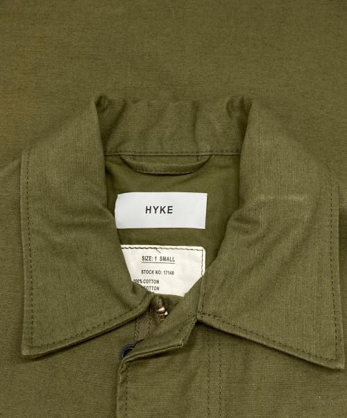 HYKE（ハイク）HYKE (ハイク) M-51 TYPE SLEEVELESS FIELD JACKET オリーブ サイズ:1 smallの古着・服飾アイテム