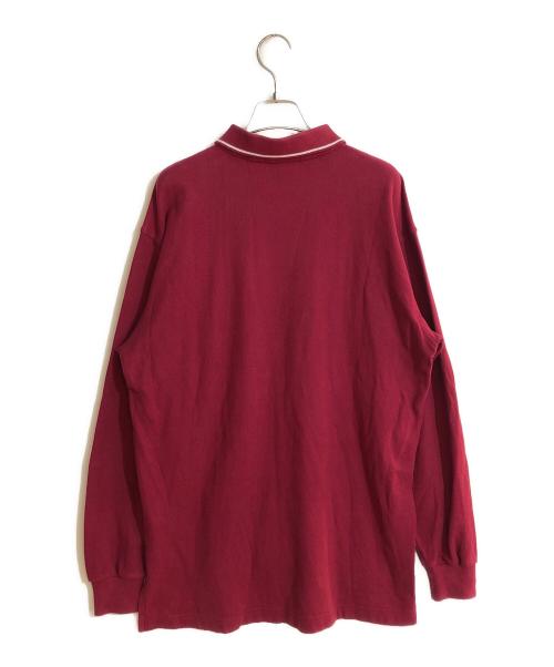 Yves Saint Laurent（イヴサンローラン）Yves Saint Laurent (イヴサンローラン) ポロシャツ ボルドー サイズ:Lの古着・服飾アイテム