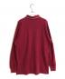 Yves Saint Laurent (イヴサンローラン) ポロシャツ ボルドー サイズ:L：5000円