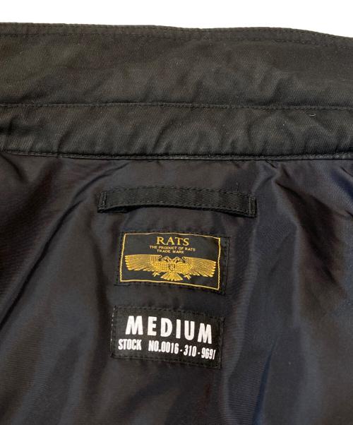 RATS（ラッツ）RATS (ラッツ) MA-2ジャケット ブラック サイズ:Mの古着・服飾アイテム