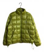 stussyステューシー）の古着「MIDWEIGHT PUFFER/ミッドウェイトパファー」｜グリーン