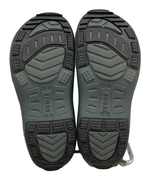 crocs（クロックス）crocs (クロックス) QUICK TRAIL LOW/クイックトレイルロー ブラック×パープル サイズ:M8の古着・服飾アイテム