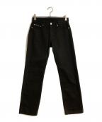 Calvin Kleinカルバンクライン）の古着「デニムパンツ」｜ブラック