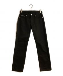 Calvin Klein（カルバンクライン）の古着「デニムパンツ」｜ブラック