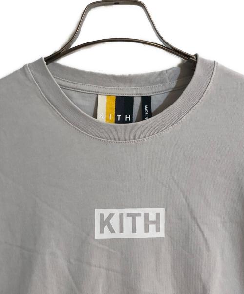 KITH（キス）KITH (キス) Vintage Wash Tee/ヴィンテージウォッシュティー グレー サイズ:Lの古着・服飾アイテム