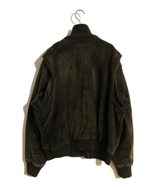 POLO COUNTRY（ポロカントリー）POLO COUNTRY (ポロカントリー) スウェードジャケット グリーン サイズ:XLの古着・服飾アイテム
