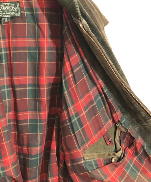 POLO COUNTRY（ポロカントリー）POLO COUNTRY (ポロカントリー) スウェードジャケット グリーン サイズ:XLの古着・服飾アイテム