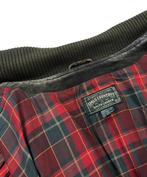 POLO COUNTRY（ポロカントリー）POLO COUNTRY (ポロカントリー) スウェードジャケット グリーン サイズ:XLの古着・服飾アイテム