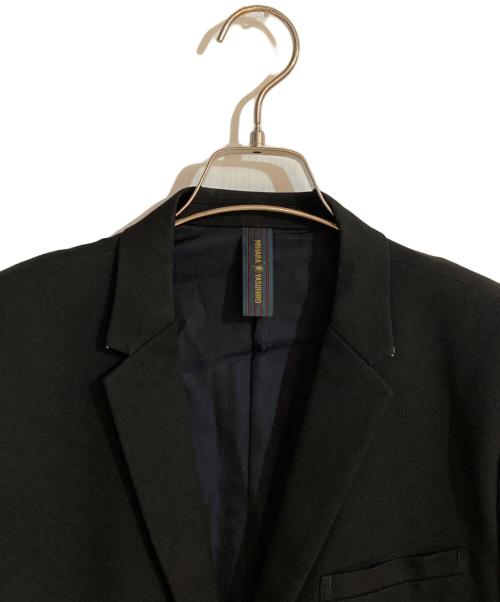 MIHARA YASUHIRO（ミハラヤスヒロ）MIHARA YASUHIRO (ミハラヤスヒロ) テーラードジャケット ブラック サイズ:46の古着・服飾アイテム