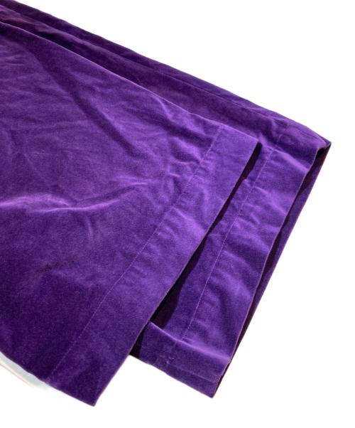 Needles（ニードルズ）Needles (ニードルズ) ベロアパンツ パープル サイズ:Mの古着・服飾アイテム