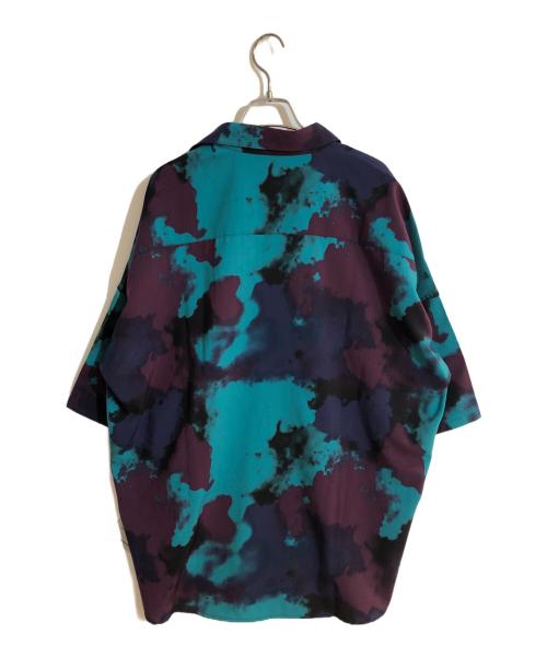 SHAREEF（シャリーフ）SHAREEF (シャリーフ) SMOKE PT S/S SHIRTS パープル サイズ:2の古着・服飾アイテム