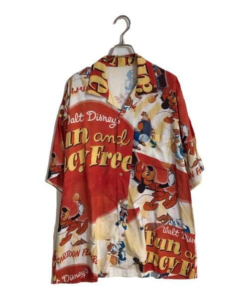 Porter Classic（ポータークラシック）Porter Classic (ポータークラシック) DS VP ALOHA SHIRTS /アロハシャツ レッド サイズ:Mの古着・服飾アイテム