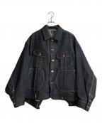 LEE×beautiful peopleリー×ビューティフルピープル）の古着「double-end Denim riders Work BLOUSON」｜ブルー