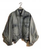 LEE×beautiful peopleリー×ビューティフルピープル）の古着「double-end denim 91-B/91-J blouson」｜スカイブルー