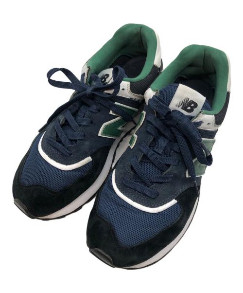NEW BALANCE（ニューバランス）NEW BALANCE (ニューバランス) eYe JUNYA WATANABE MAN (アイ ジュンヤワタナベマン) ローカットスニーカー ブラック×ネイビー×グリーン サイズ:27の古着・服飾アイテム