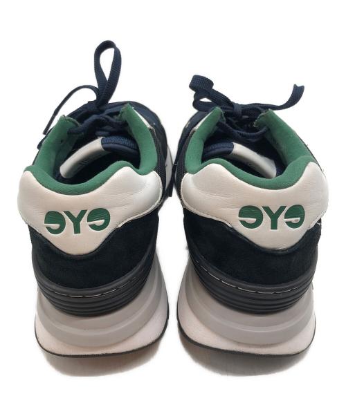 NEW BALANCE（ニューバランス）NEW BALANCE (ニューバランス) eYe JUNYA WATANABE MAN (アイ ジュンヤワタナベマン) ローカットスニーカー ブラック×ネイビー×グリーン サイズ:27の古着・服飾アイテム