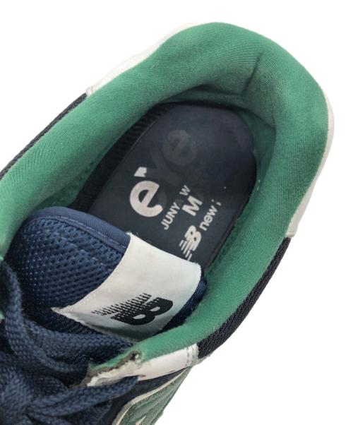 NEW BALANCE（ニューバランス）NEW BALANCE (ニューバランス) eYe JUNYA WATANABE MAN (アイ ジュンヤワタナベマン) ローカットスニーカー ブラック×ネイビー×グリーン サイズ:27の古着・服飾アイテム