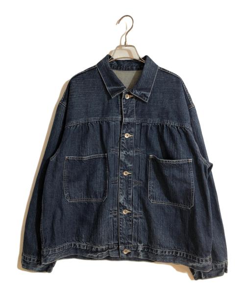 Porter Classic（ポータークラシック）Porter Classic (ポータークラシック) STEINBECK DENIM JACKET/スタインベックデニムジャケット インディゴ サイズ:Lの古着・服飾アイテム
