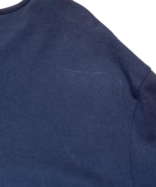 marimekko（マリメッコ）marimekko (マリメッコ) ウニッコ柄カットワークワンピース ネイビー サイズ:Mの古着・服飾アイテム