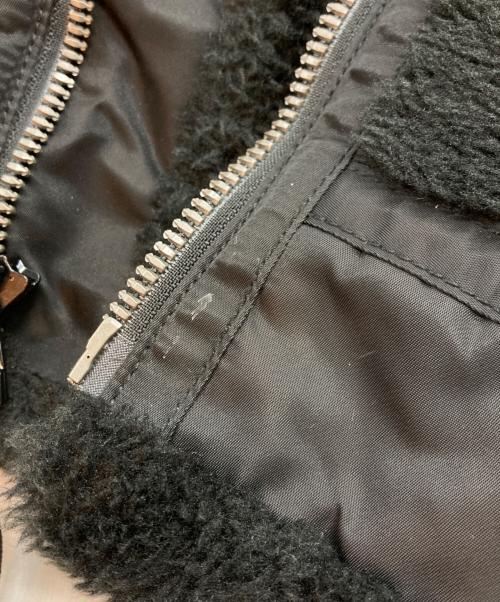 AVIREX（アヴィレックス）AVIREX (アヴィレックス) レトロボア B-3ジャケット ブラック サイズ:Lの古着・服飾アイテム