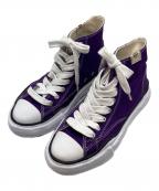 MIHARA YASUHIROミハラヤスヒロ）の古着「PETERSON OG Sole Canvas High-top Sneaker」｜パープル
